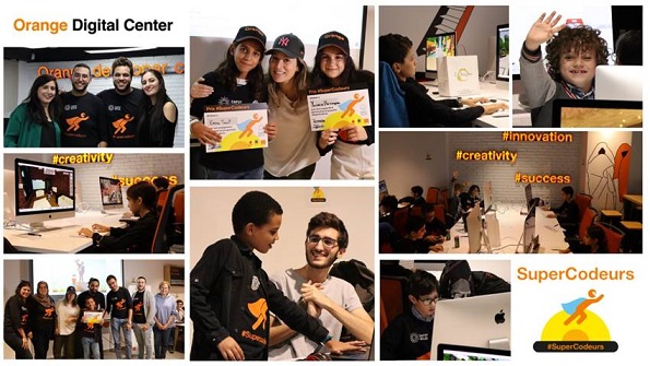 أورنج تونس بالشراكة مع شبكة الاتفاق العالمي للأمم المتحدة بتونس وCody Space تنظم التظاهرة السنوية #SuperCodeurs 